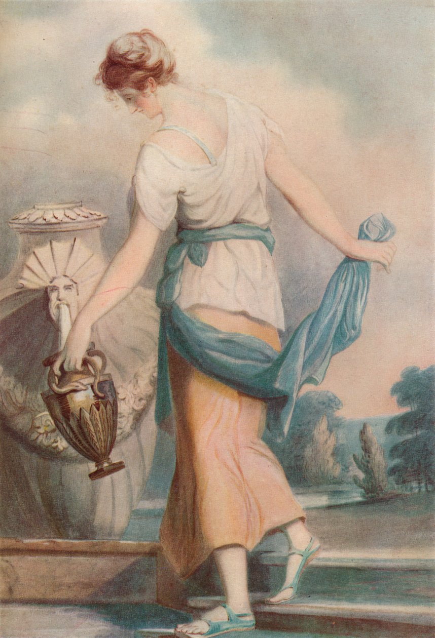 Na fonte, c1770-1801, 1924 de William Hamilton