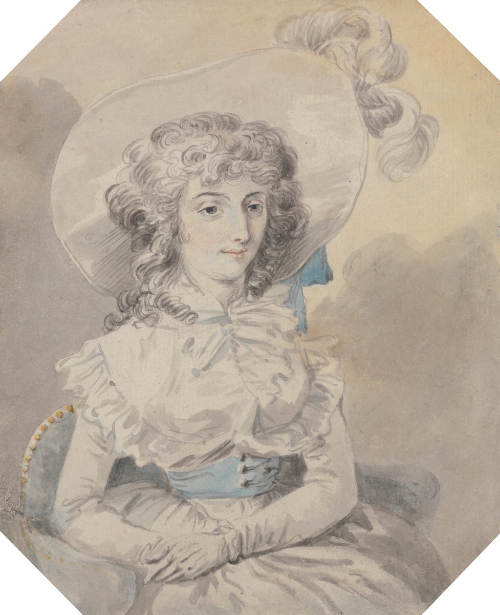 Miss Charlotte Sandby de William Hamilton