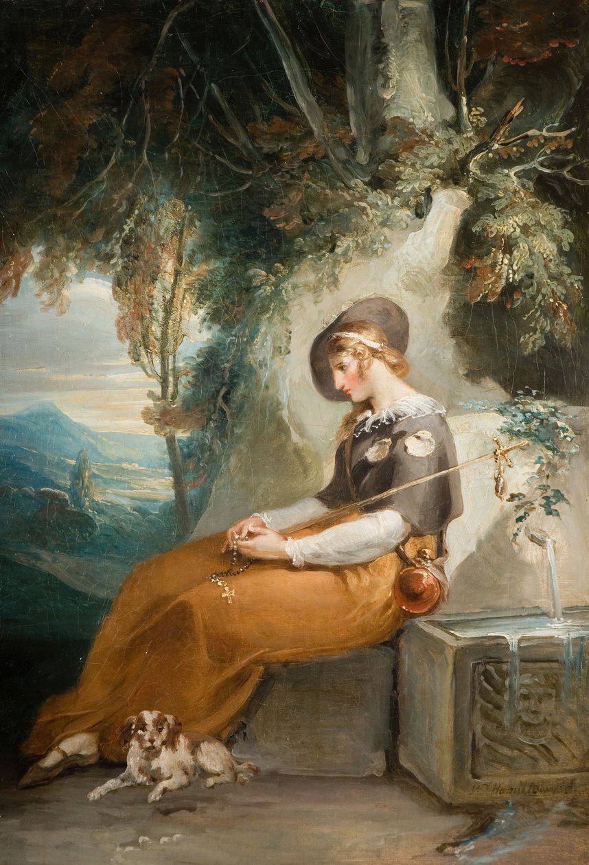 O Peregrino, 1770-1800. de William Hamilton