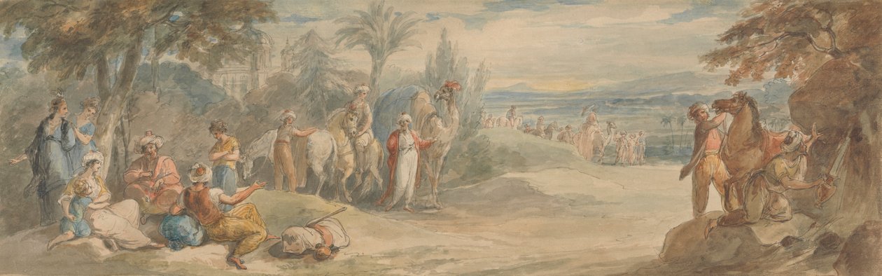Viajantes na Turquia de William Hamilton
