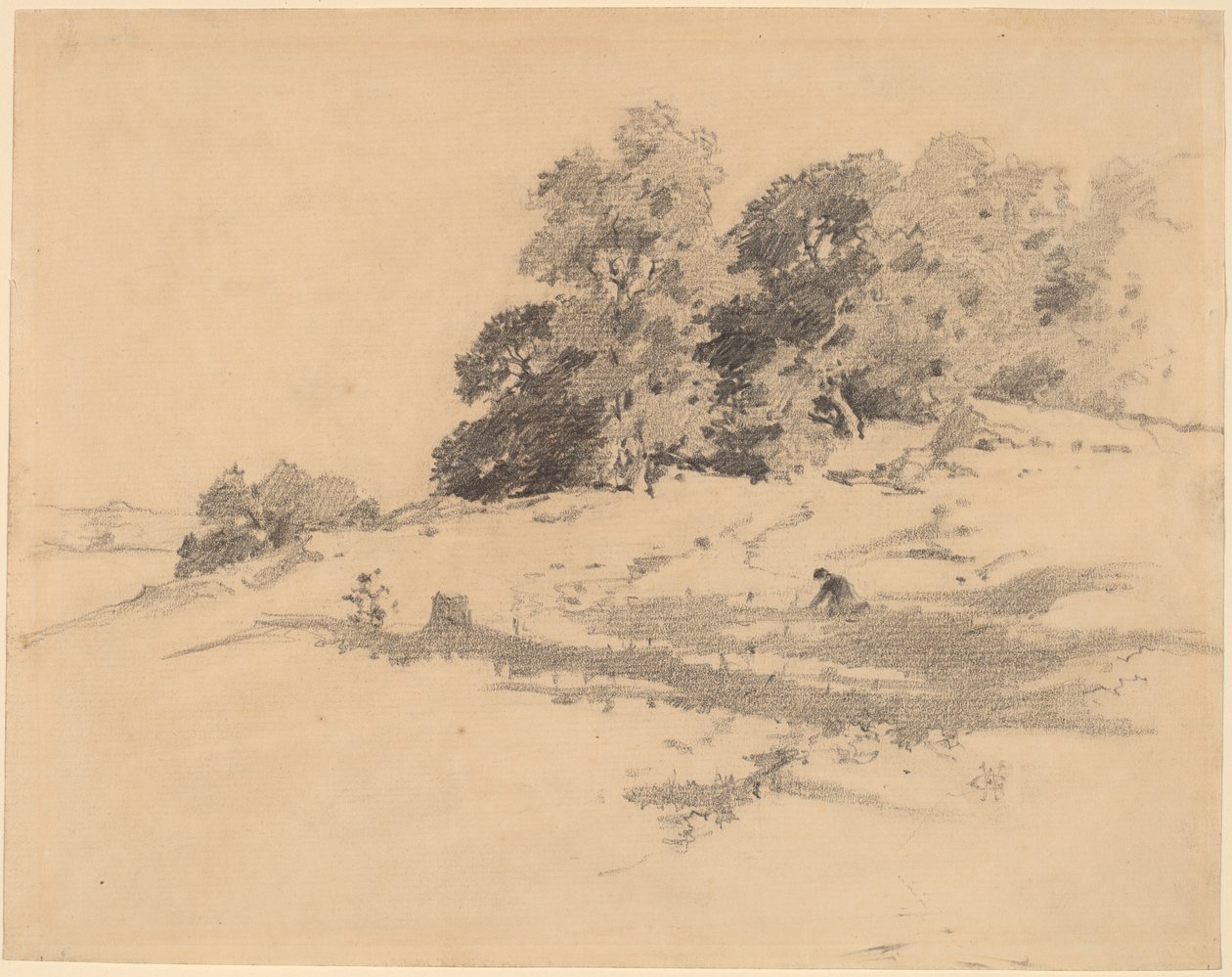 Paisagem perto de Washington, Connecticut de William Hamilton Gibson
