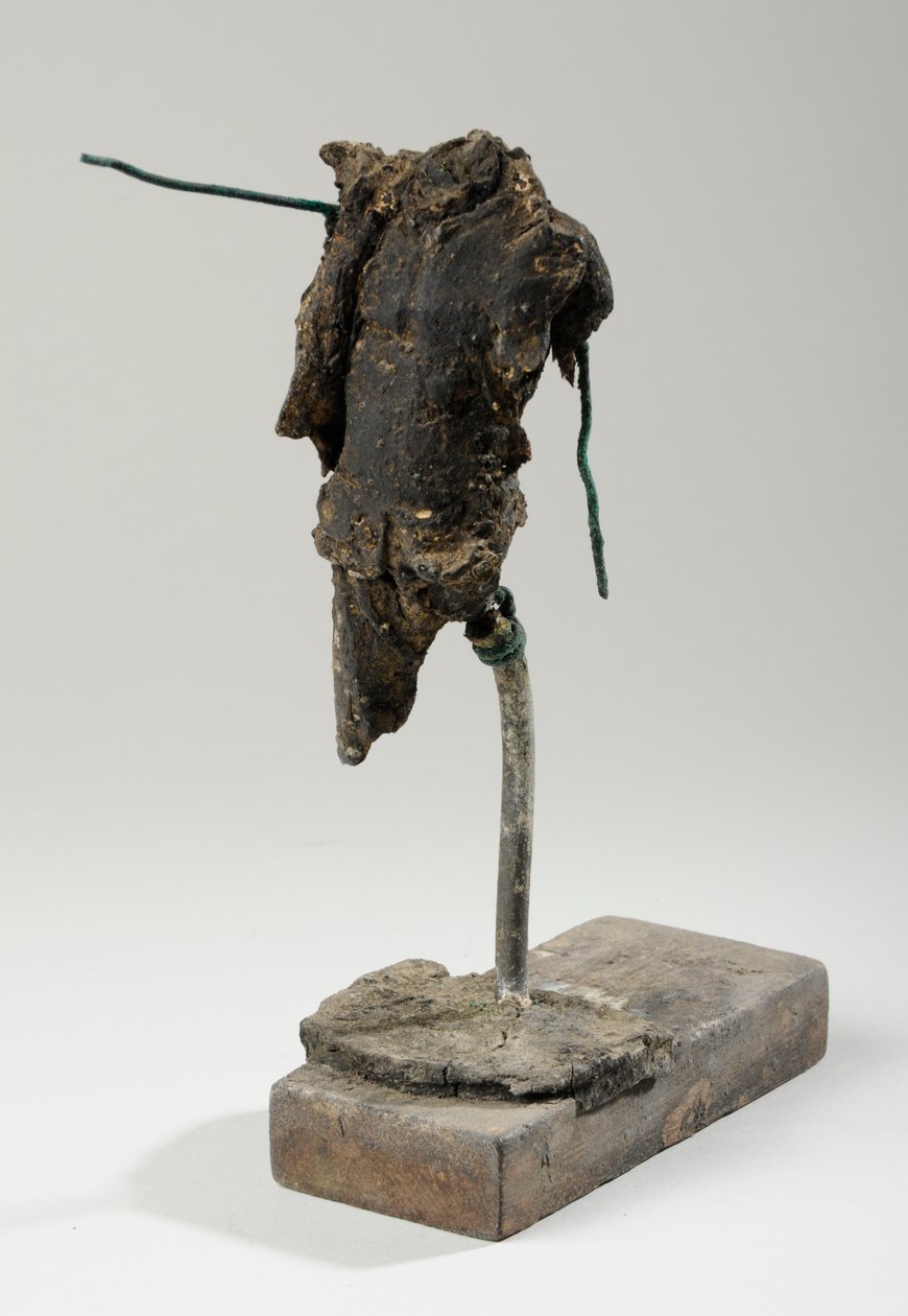 Maquete para a Figura de um Orador (gesso e plasticina) de William Hamo Thornycroft