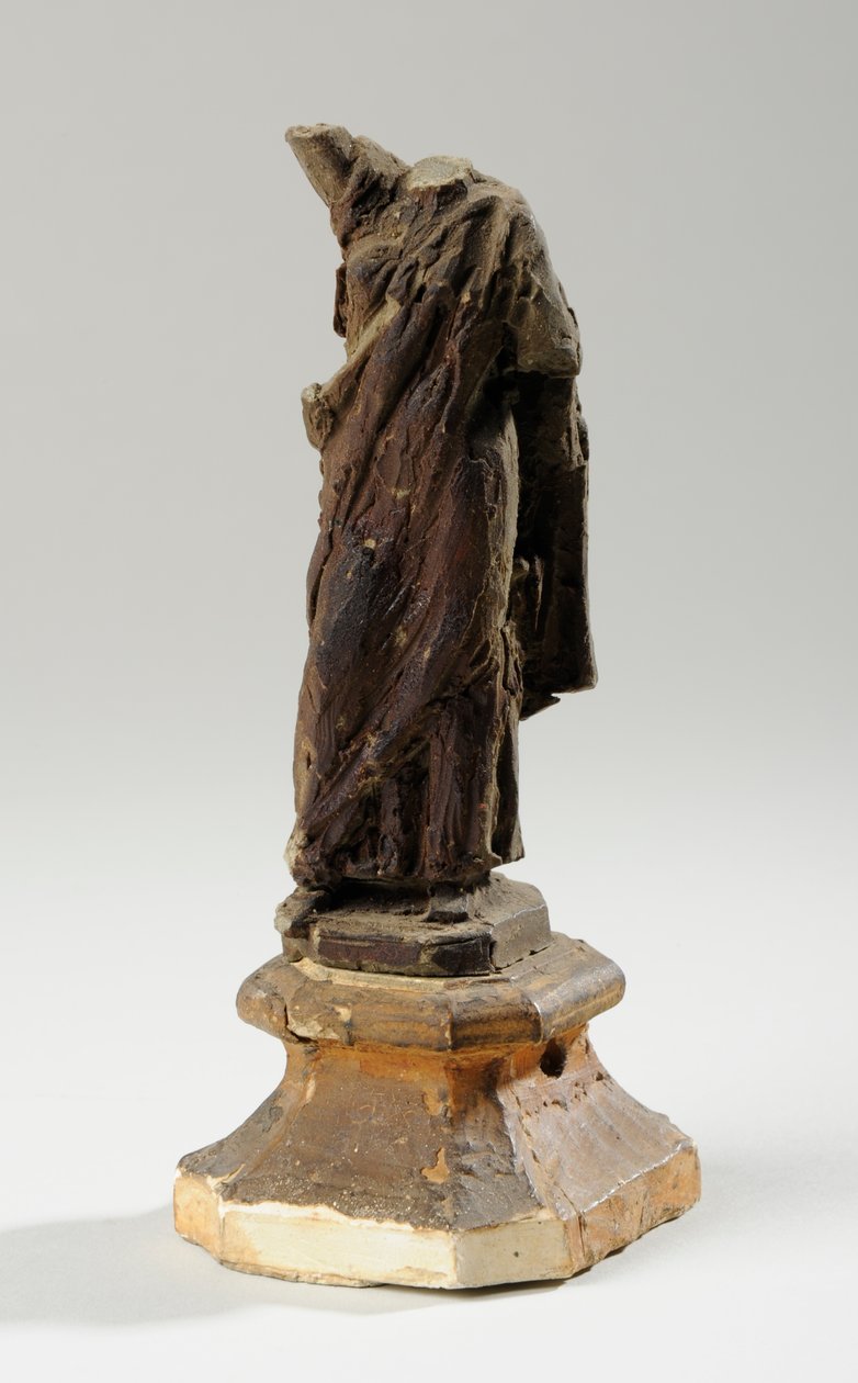 Maquete para a figura da Coragem no Memorial Gladstone em The Strand, Londres, c.1905 (plasticina) de William Hamo Thornycroft