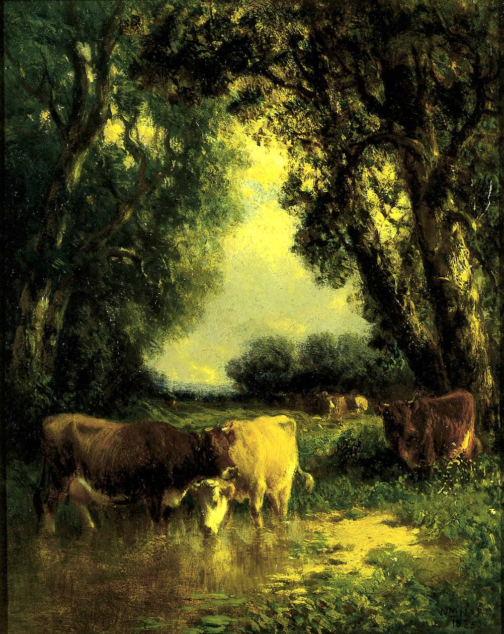 A Quiet Nook, 1885. de William Hart