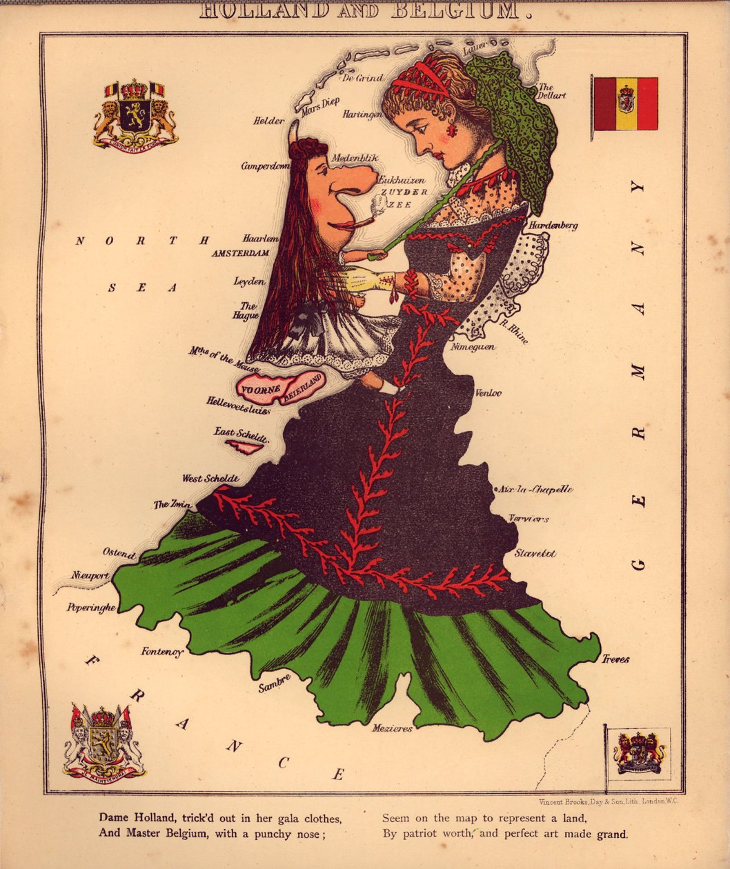 Divertimento geográfico - com esboços humorísticos de vários países, com uma introdução e linhas descritivas LOC 84675540-15 de William Harvey
