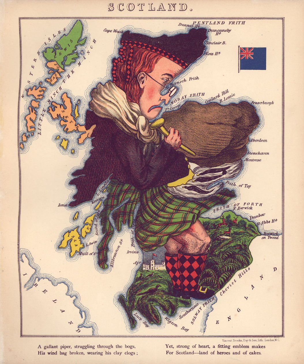 Divertimento geográfico - com esboços humorísticos de vários países, com uma introdução e linhas descritivas LOC 84675540-7 de William Harvey