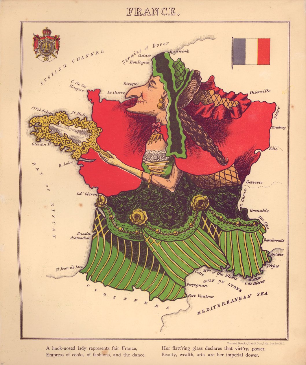 Divertimento geográfico - com esboços humorísticos de vários países, com uma introdução e linhas descritivas LOC 84675540-10 de William Harvey