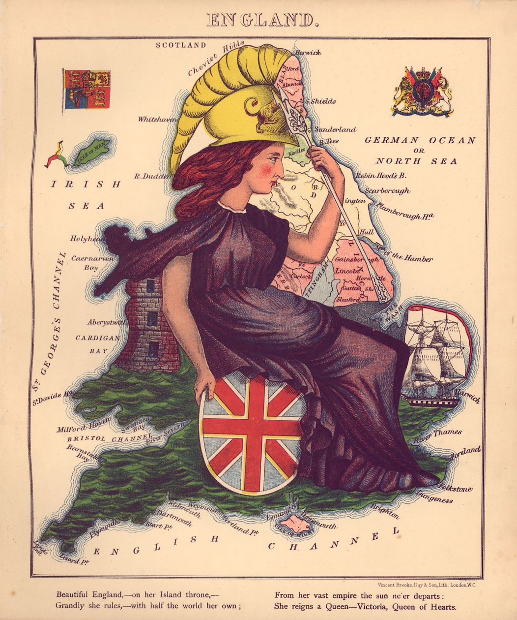 Divertimento geográfico - com esboços humorísticos de vários países, com uma introdução e linhas descritivas LOC 84675540-6 de William Harvey