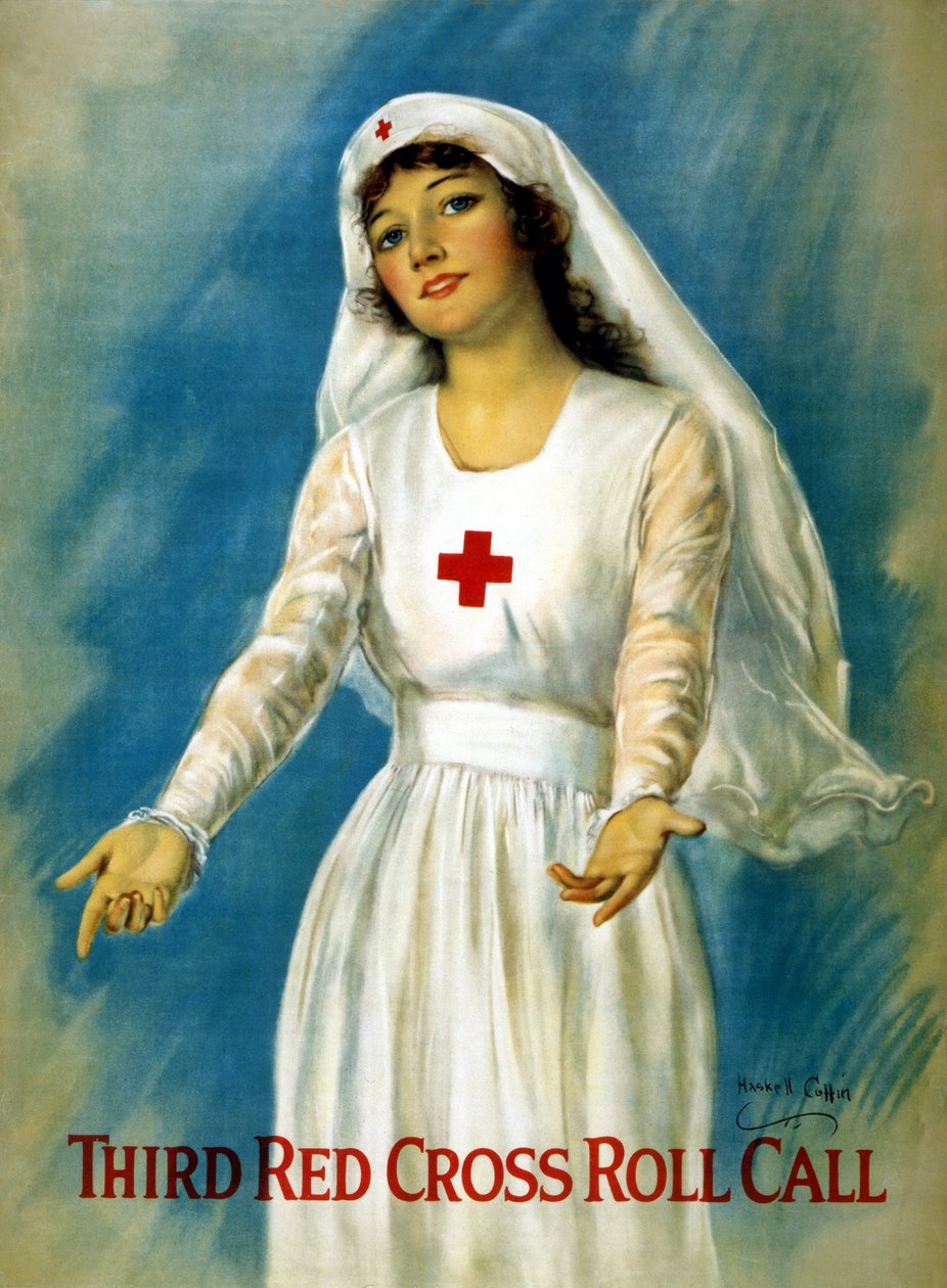 Terceira Chamada da Cruz Vermelha, 1918 de William Haskell Coffin
