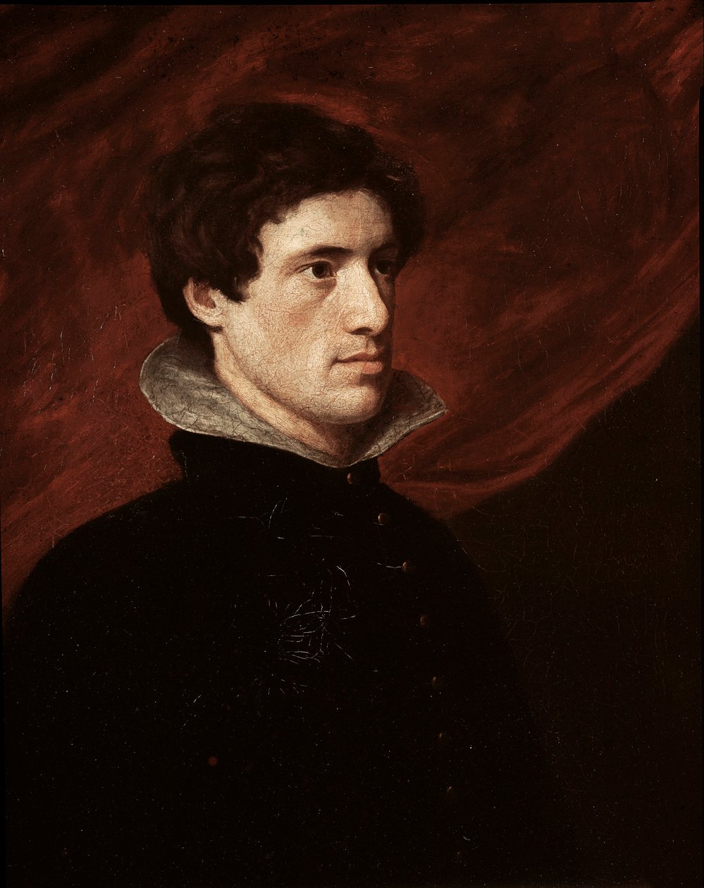 Retrato do escritor inglês Charles Lamb (1775-1834) Pintura de William Hazlitt (1775-1830) Sol do século XIX. 76,2x62,2 cm Londres, Galeria Nacional de Retratos de William Hazlitt
