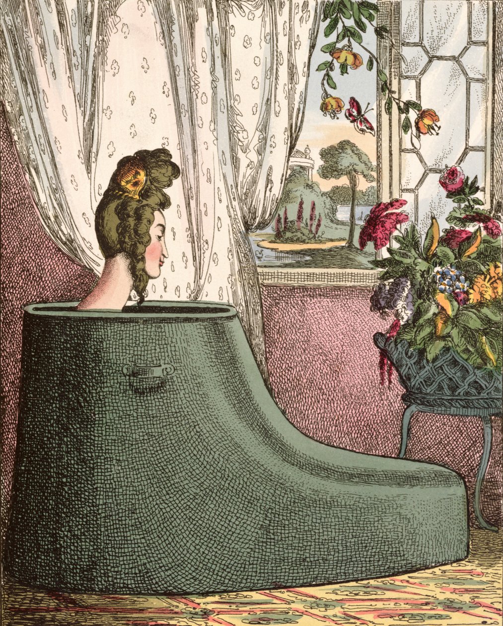 Um lugar agradável no clima quente, c.1800 de William Heath