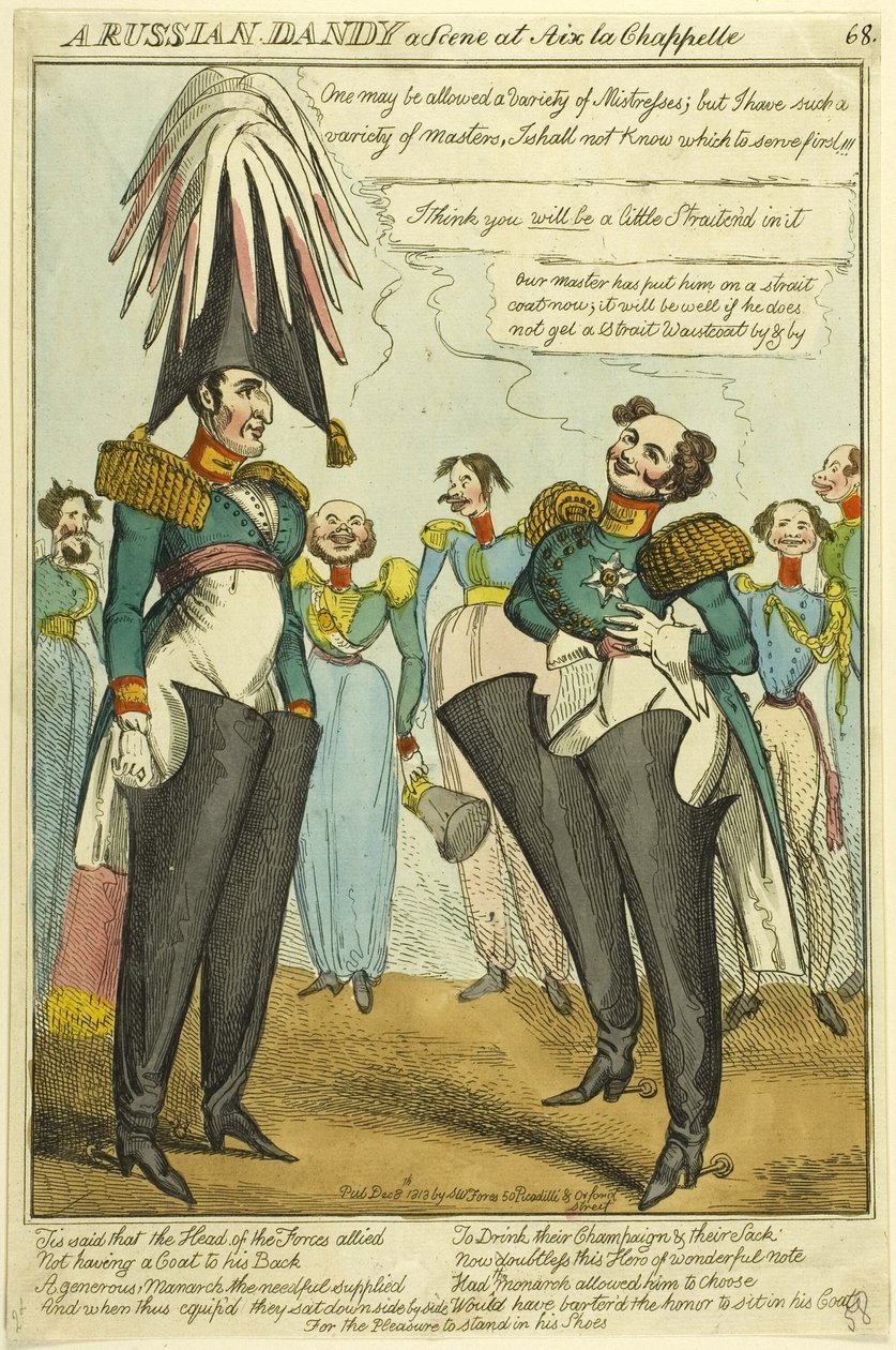 Um dândi russo de William Heath