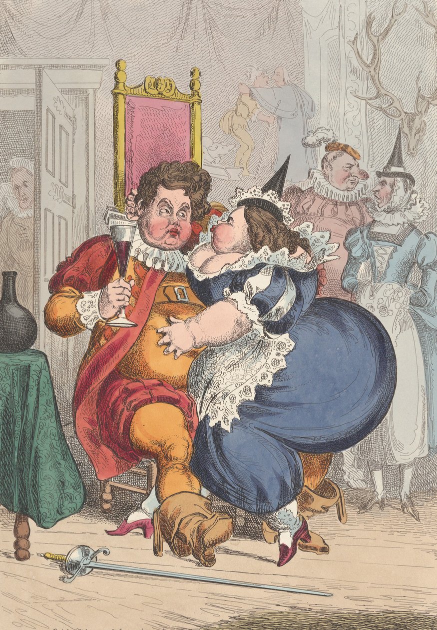 Rei Henrique IV, ca. 1827. de William Heath