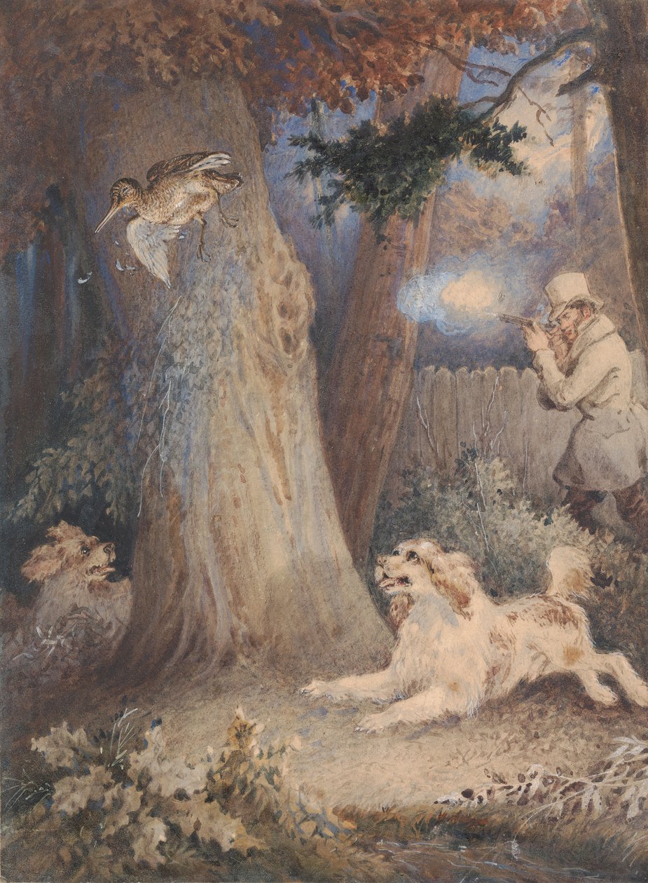 Caça à galinhola de William Heath