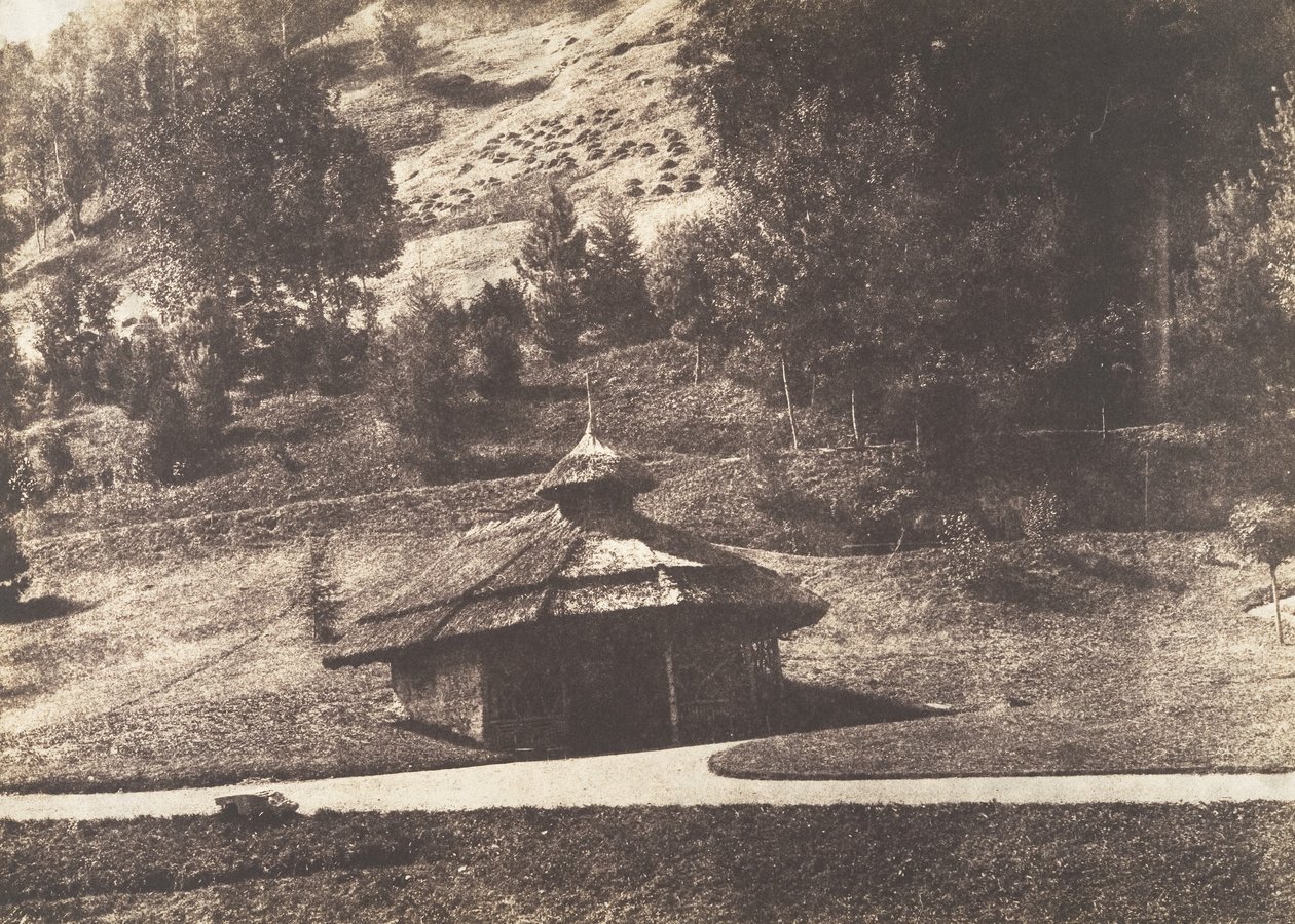 Pavilhão Rústico em Eaux-Bonnes, 1854. de William Henri Gebhard.