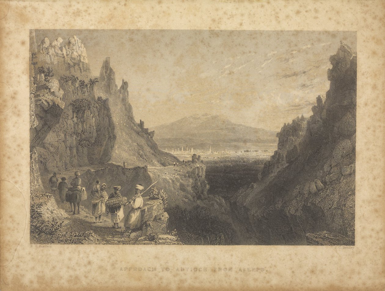 Aproximação à Antioquia de Aleppo de William Henry Barrett