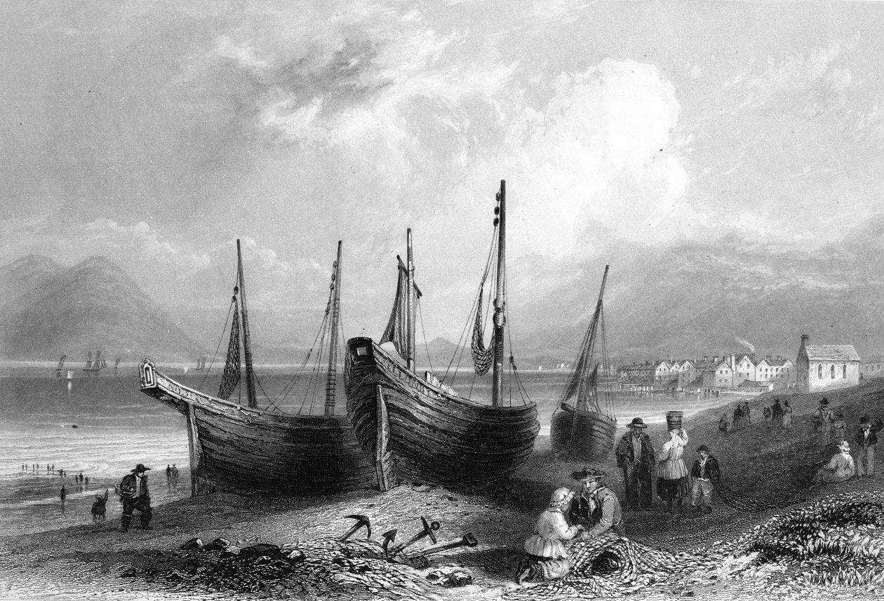 Allonby, c.1830-50 de William Henry Bartlett