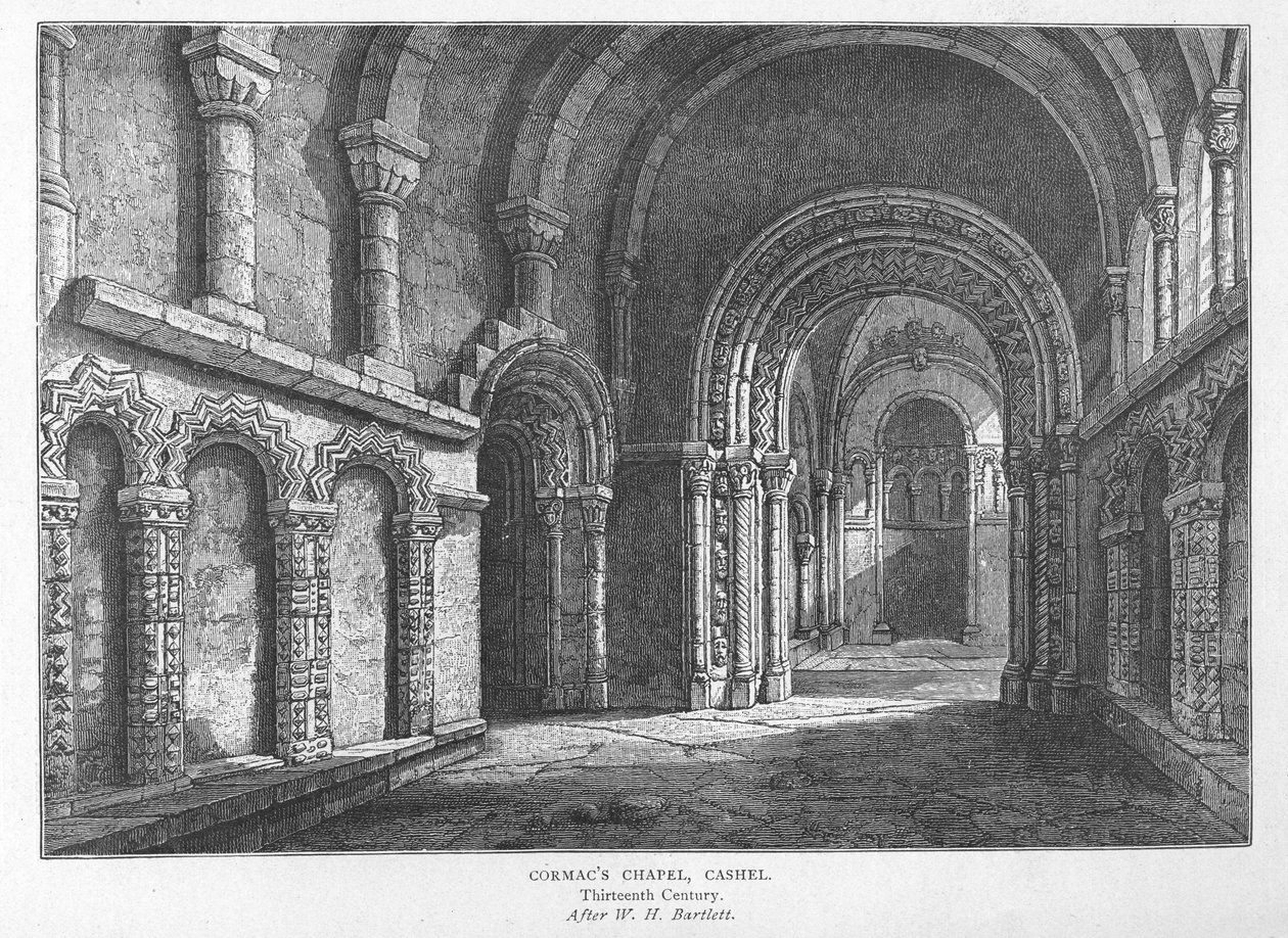 Capela de Cormac, Cashel de William Henry Bartlett