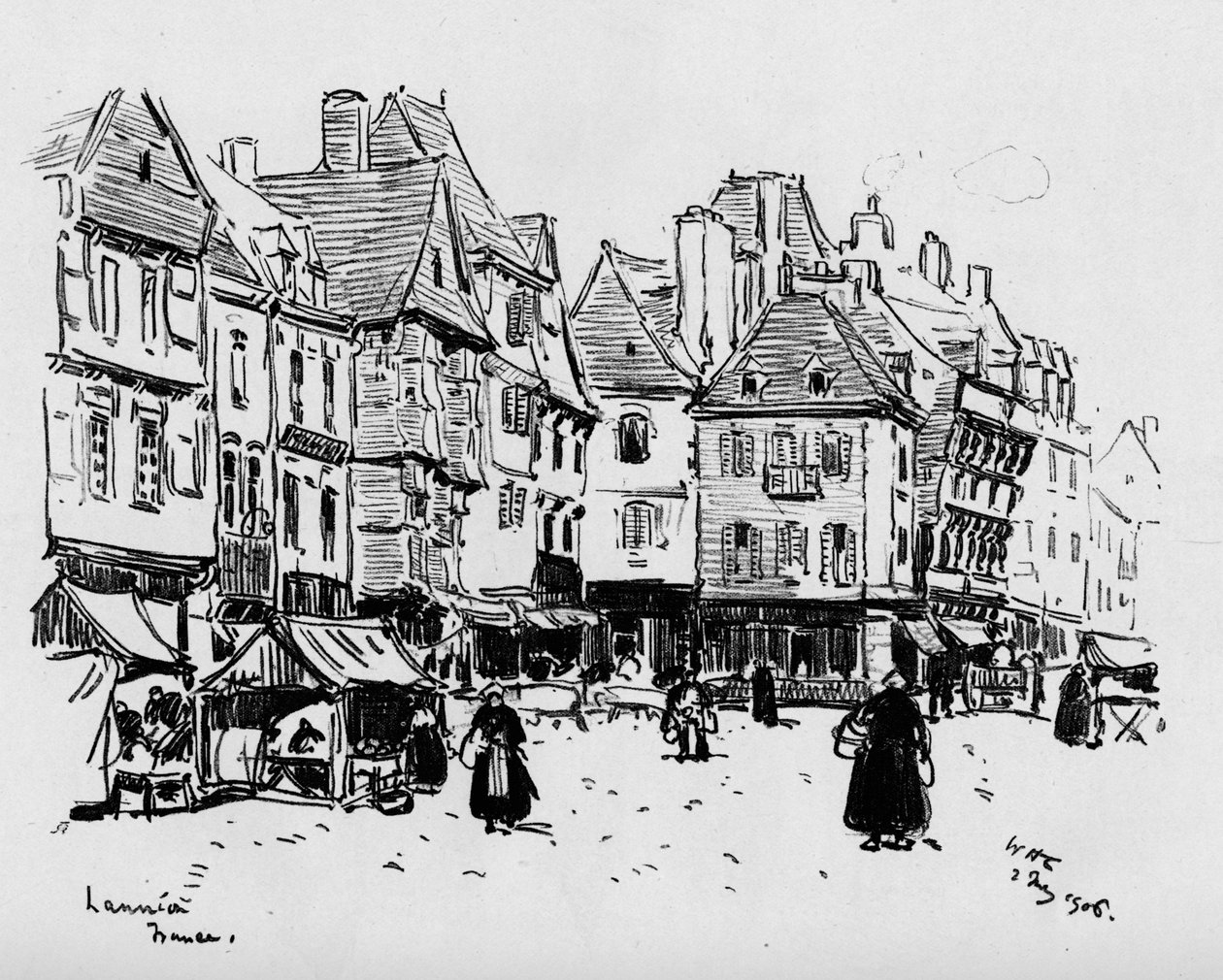 Lannion, 1907 de William Henry Charlton