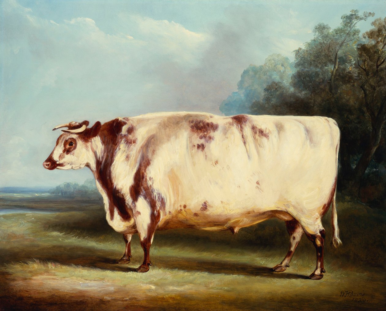 Um Prêmio Bull, 1839 de William Henry Davis