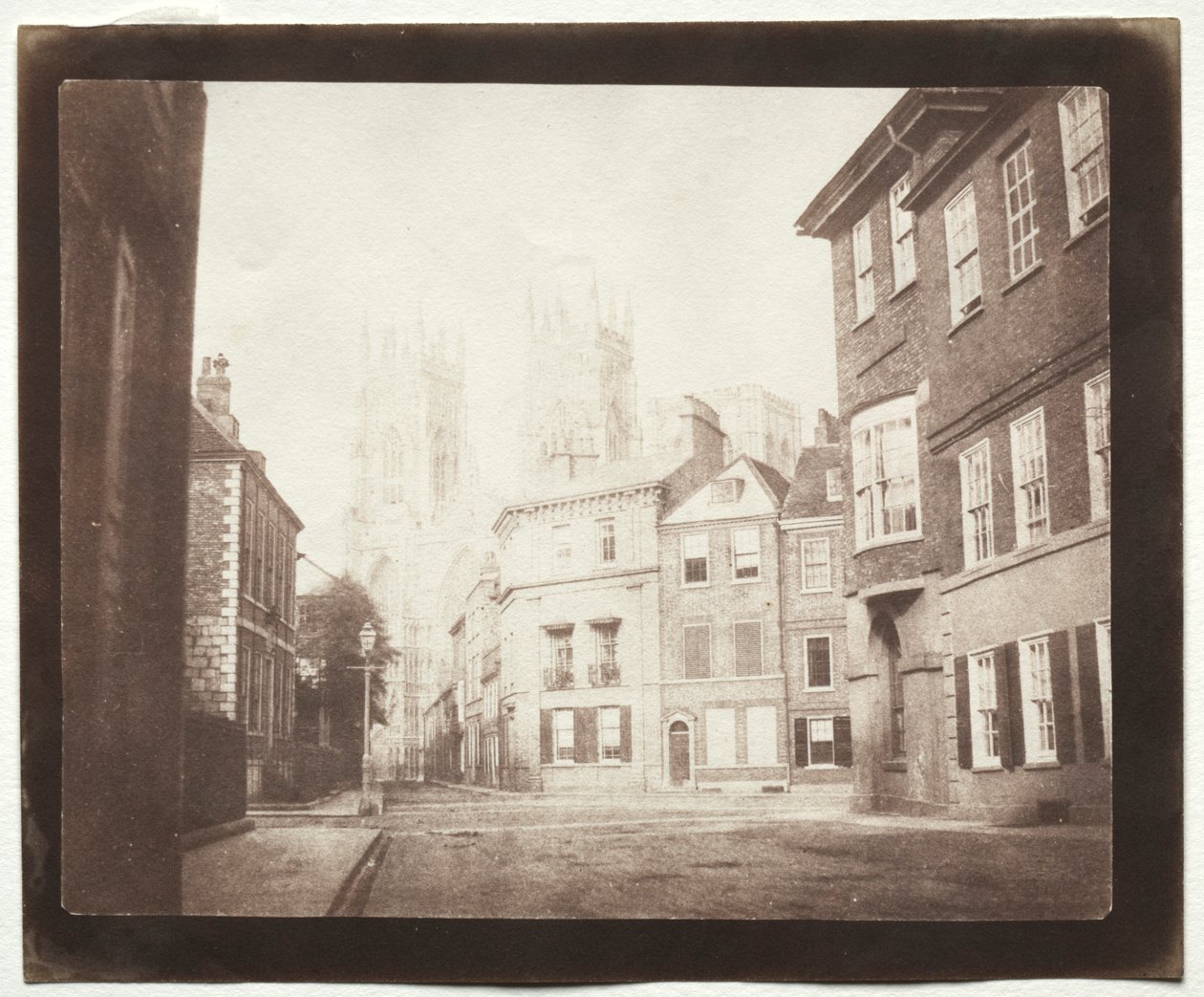 Uma cena em York, 1845. de William Henry Fox Talbot