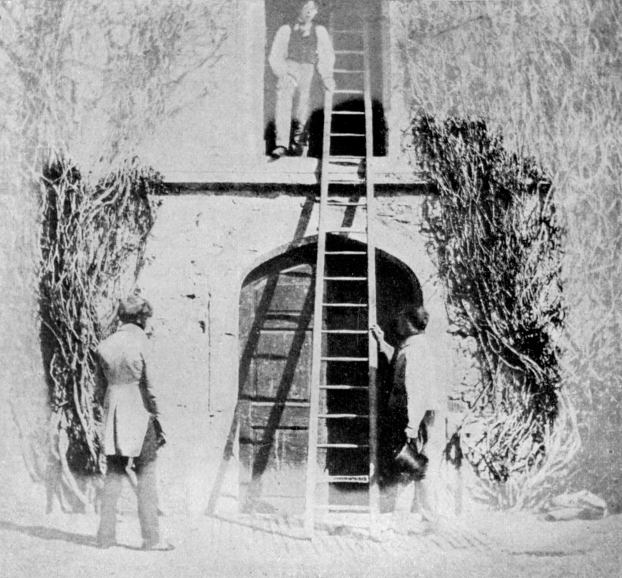 Uma fotografia muito antiga de William Henry Fox Talbot, 1844 1904 de William Henry Fox Talbot