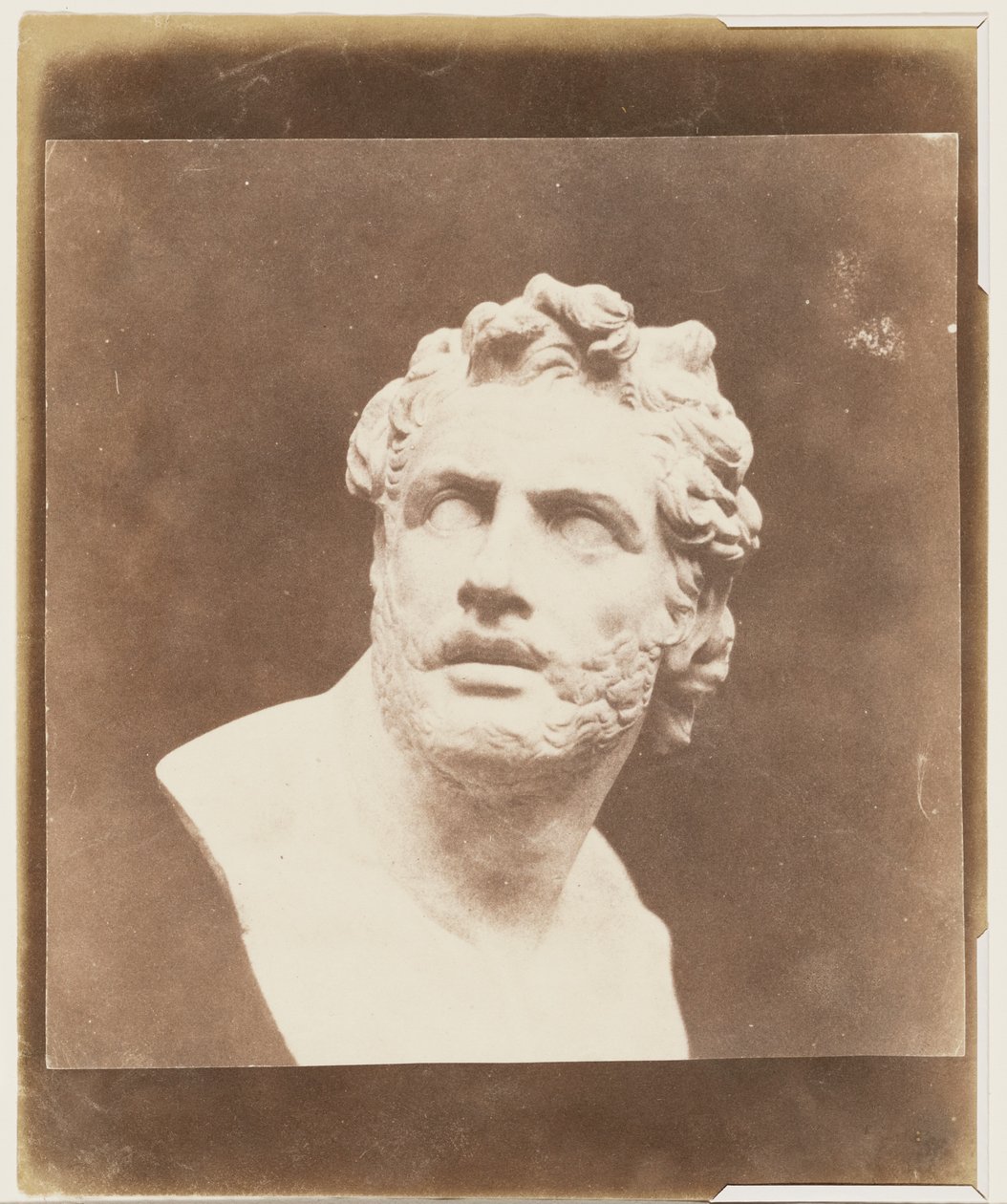 Busto de Pátroclo de William Henry Fox Talbot