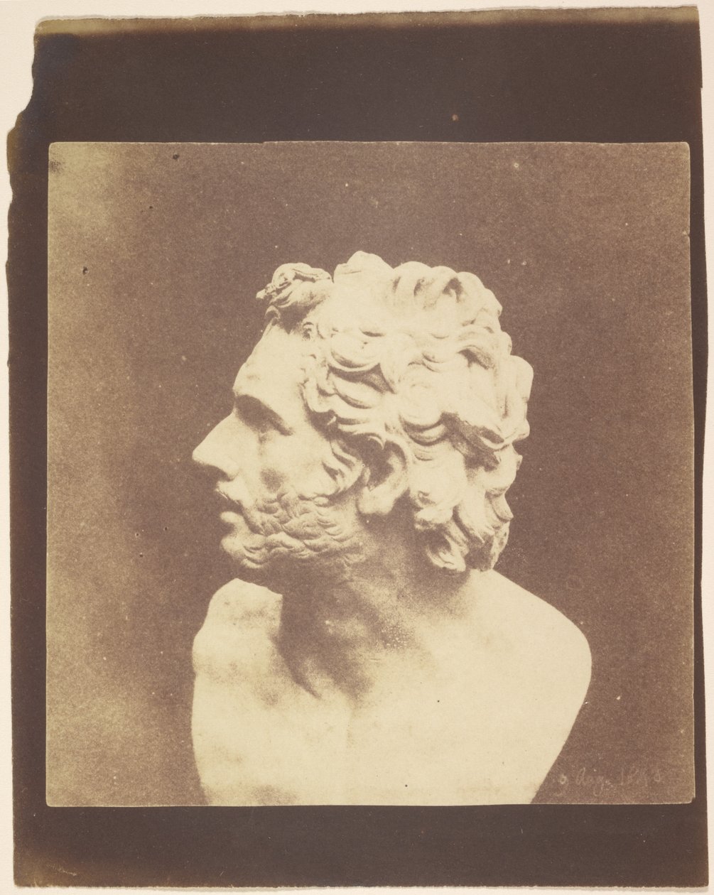 [Busto de Pátroclo] de William Henry Fox Talbot