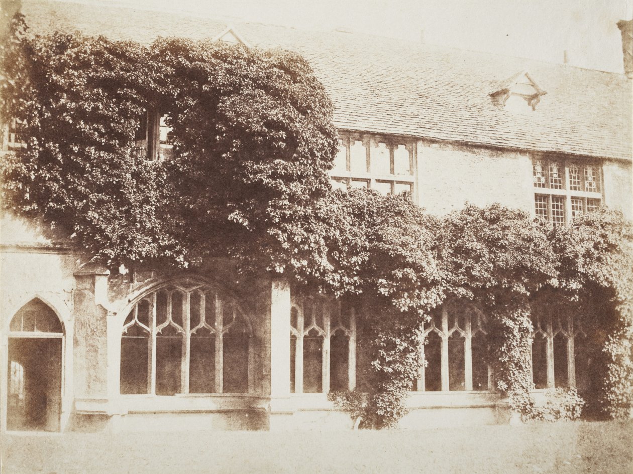 Claustros da Abadia de Lacock de William Henry Fox Talbot