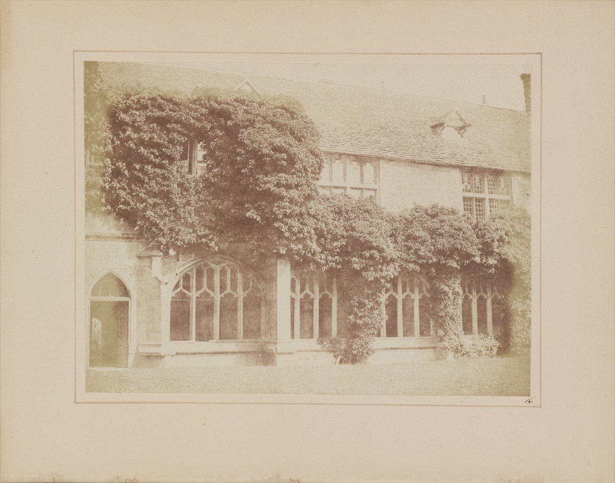 Claustros da Abadia de Lacock de William Henry Fox Talbot