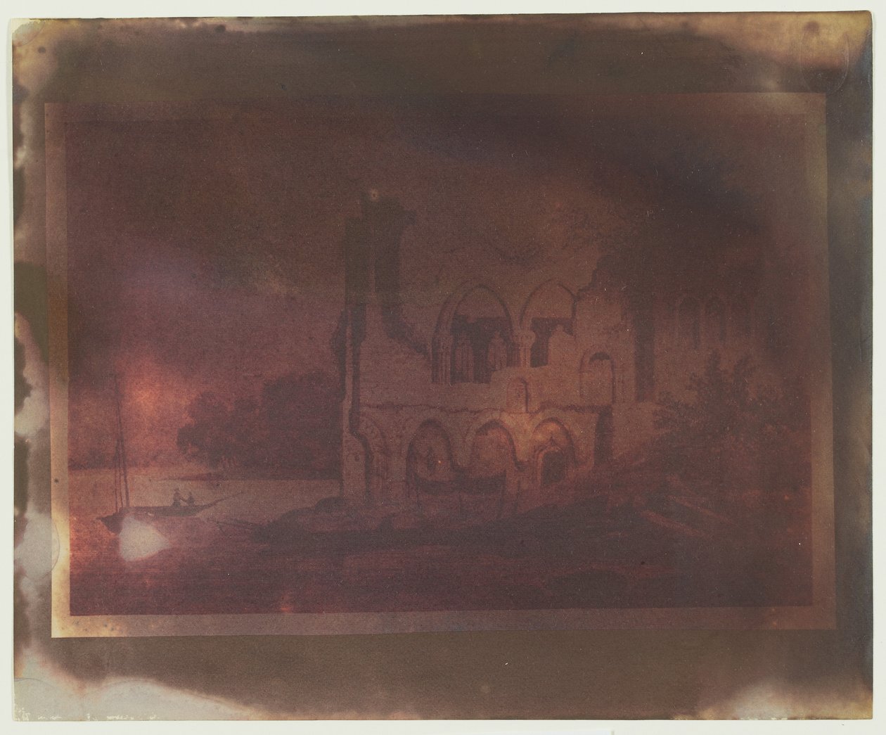 [Cópia de uma gravura]. de William Henry Fox Talbot