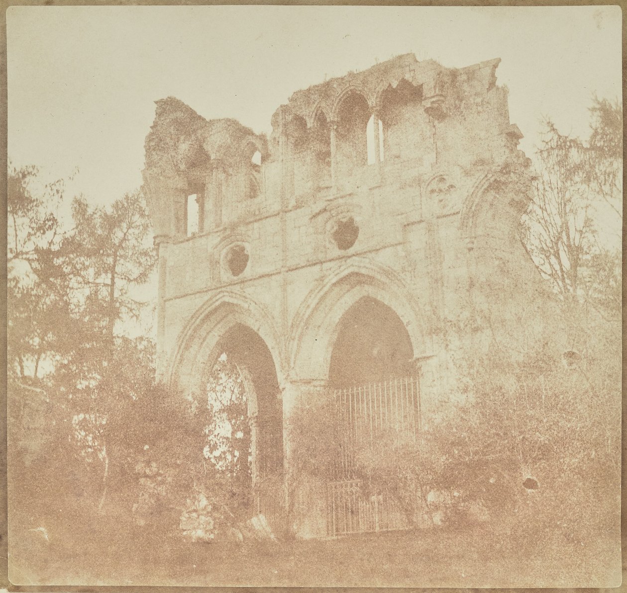 Abadia de Dryburgh, túmulo de Sir Walter Scott de William Henry Fox Talbot