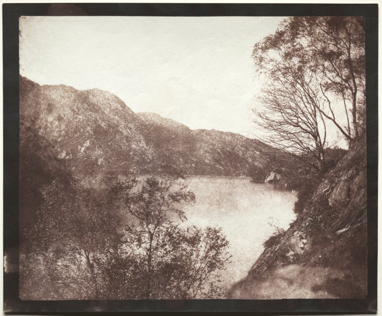 Lago Katrine de William Henry Fox Talbot