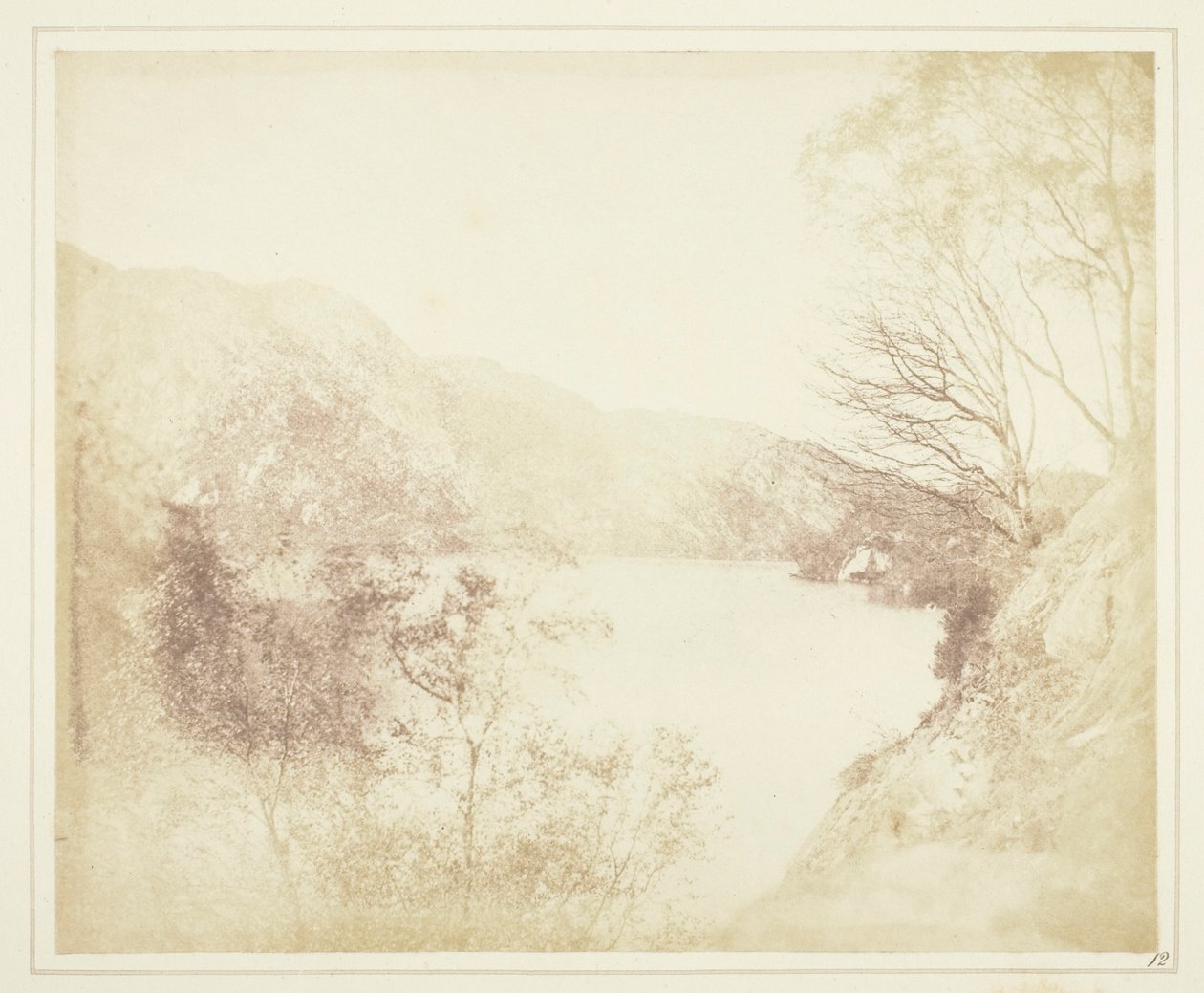 Loch Katrine de William Henry Fox Talbot