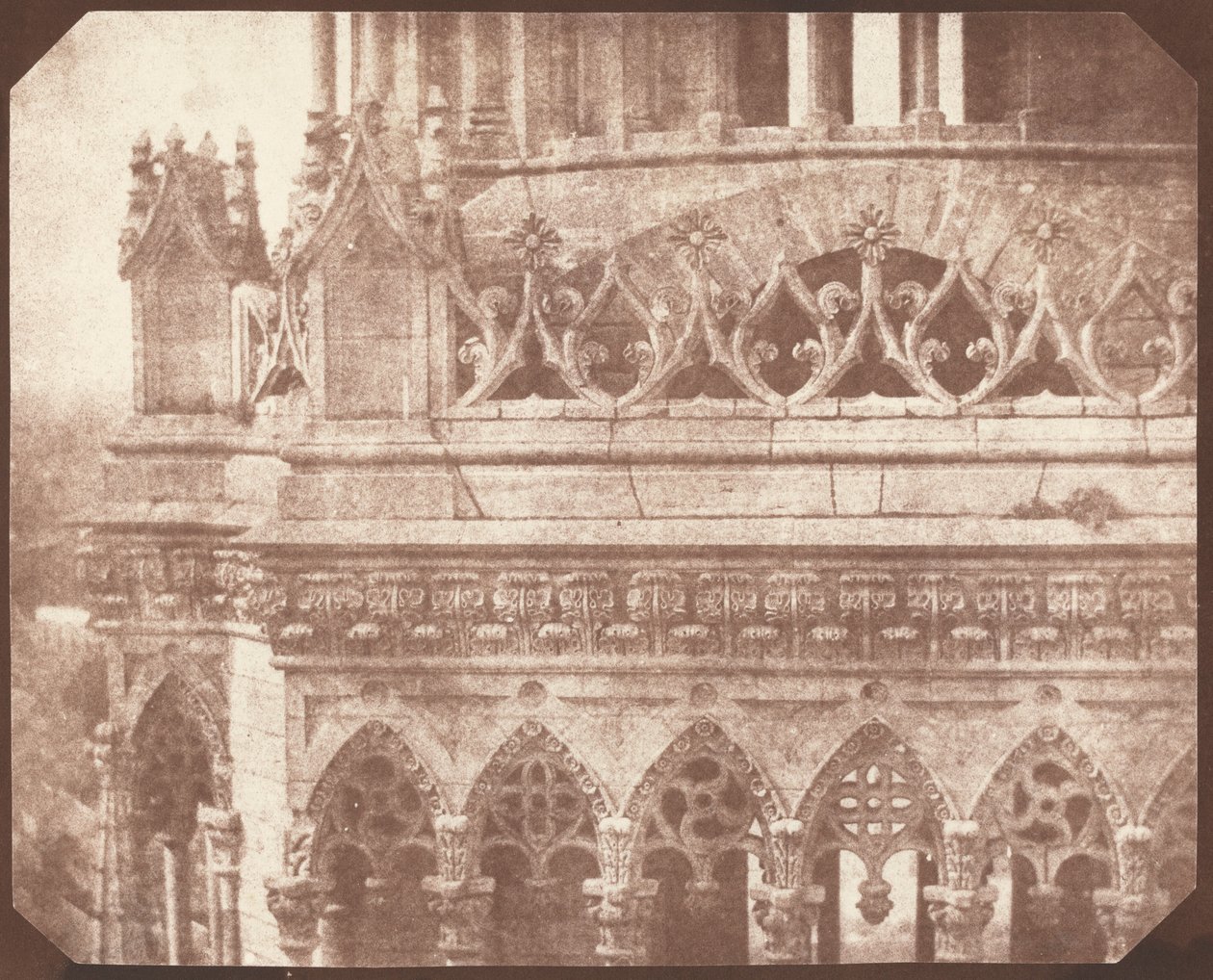Catedral de Orleães, junho de 1843 (foto) de William Henry Fox Talbot