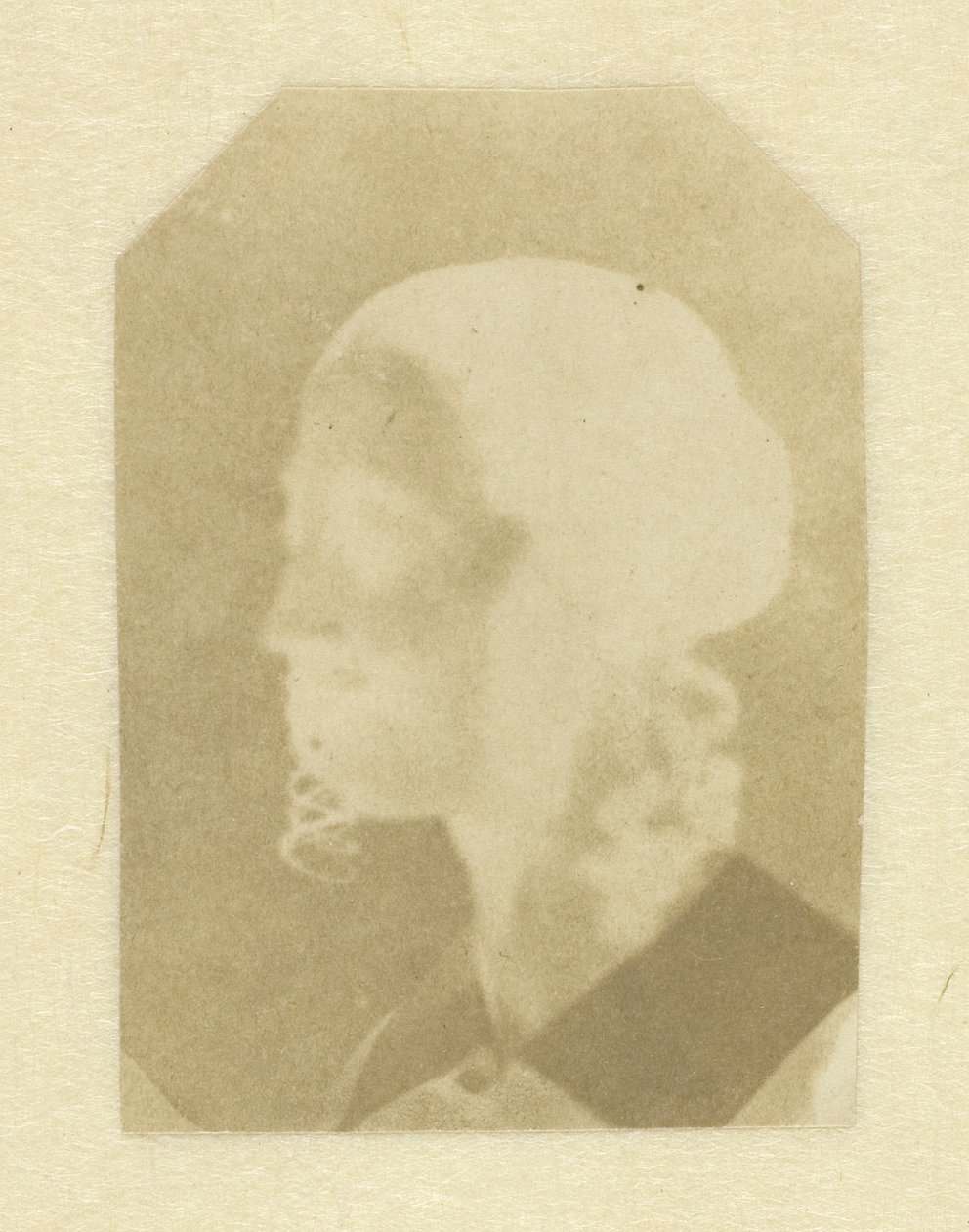 Retrato da mulher de Talbot (Constance) ou da meia-irmã (Caroline ou Horatia) de William Henry Fox Talbot
