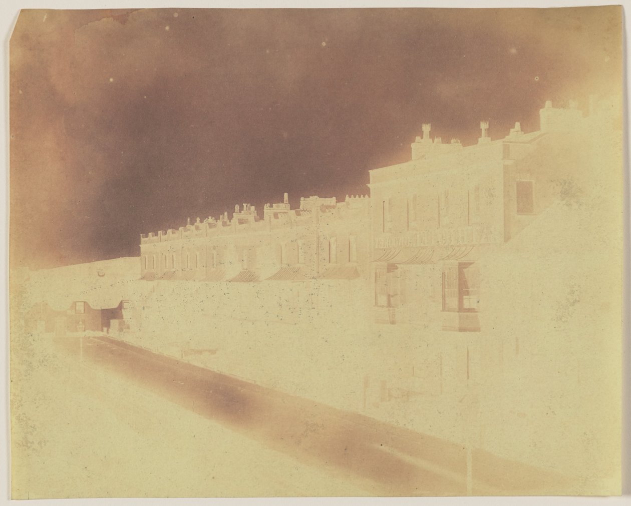 [Cena de rua em Bath, Inglaterra]. de William Henry Fox Talbot