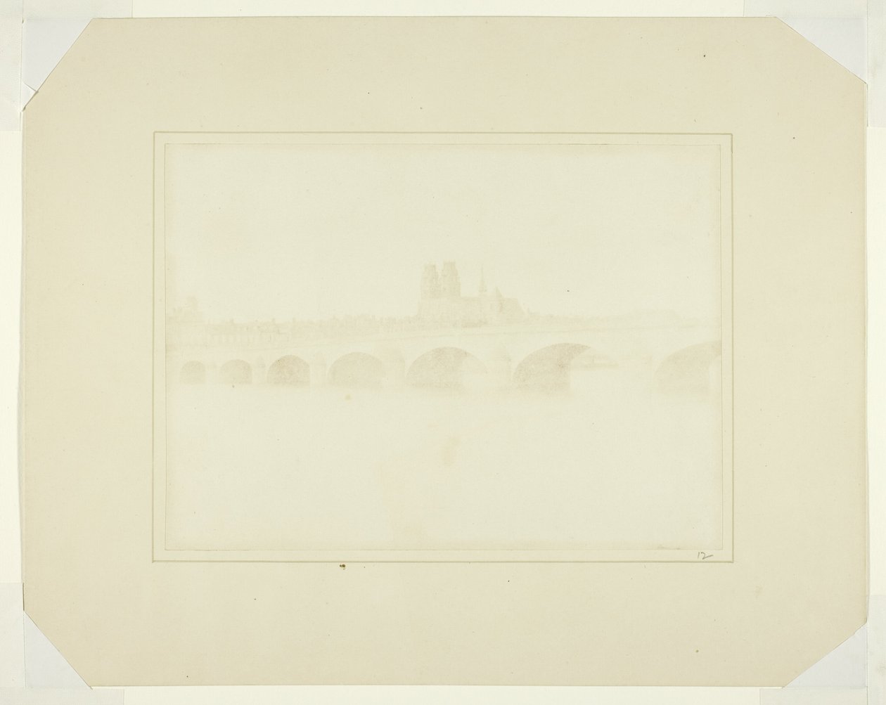 A Ponte de Orleães de William Henry Fox Talbot