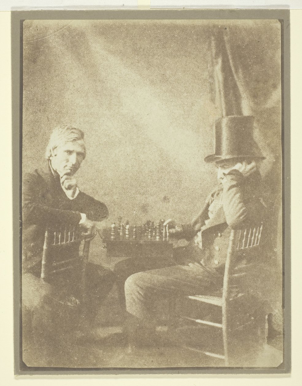 Os jogadores de xadrez de William Henry Fox Talbot