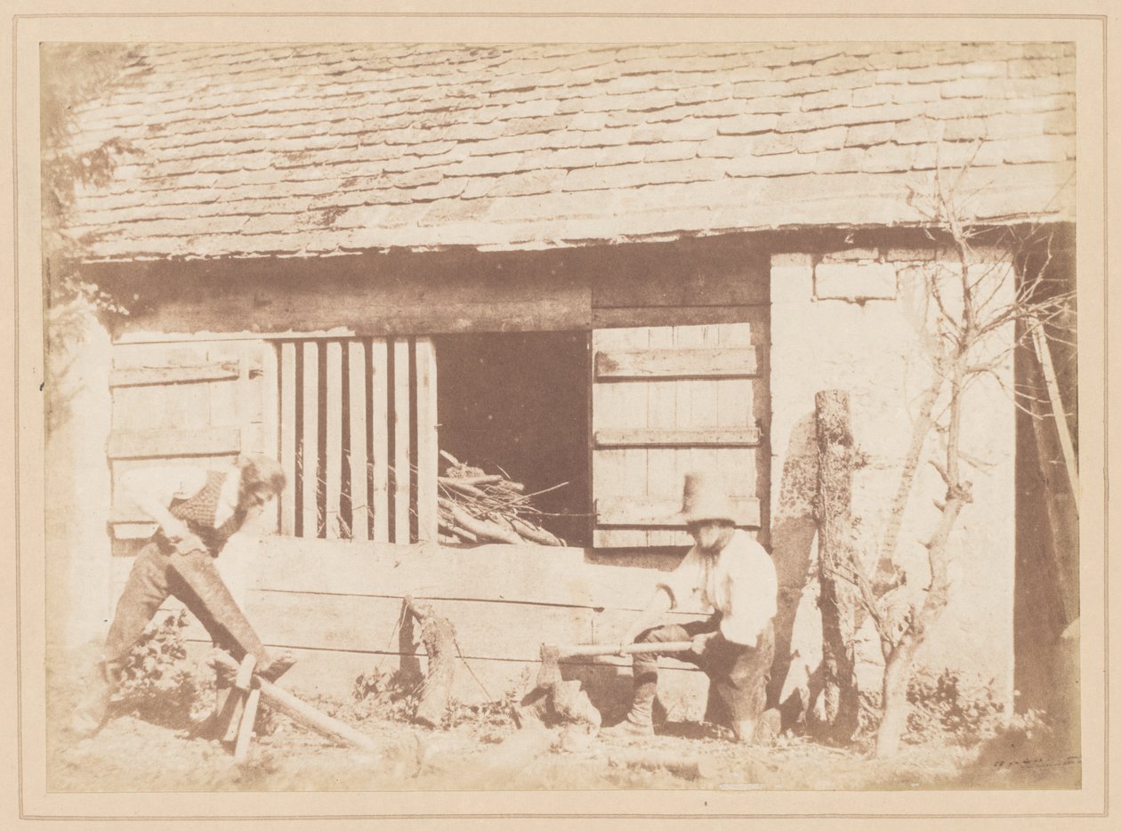 Os lenhadores de William Henry Fox Talbot