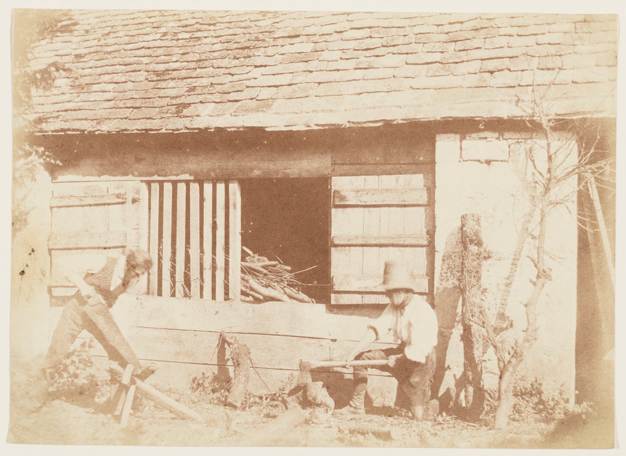 Os lenhadores de William Henry Fox Talbot