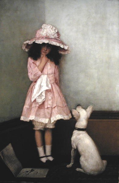 Em Desgraça (óleo sobre tela) de William Henry Gore