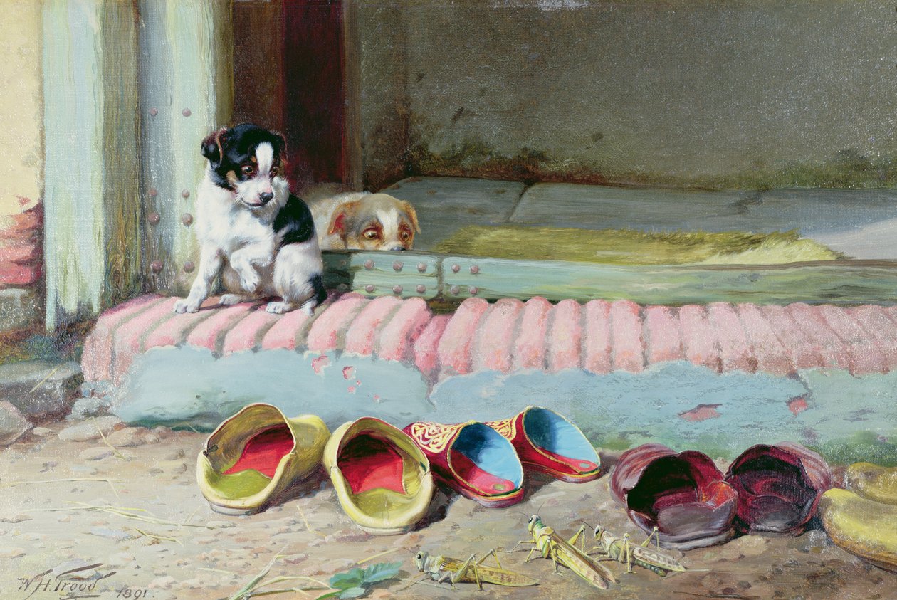 Amigo ou inimigo, 1891 de William Henry Hamilton Trood