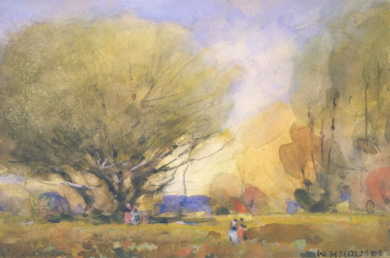 (Cena de verão) de William Henry Holmes