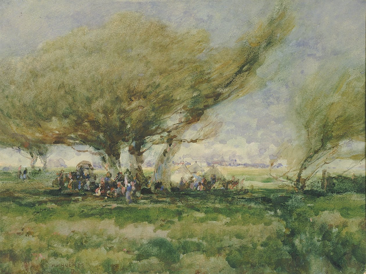 Um Acampamento Cigano, n.d. de William Henry Holmes