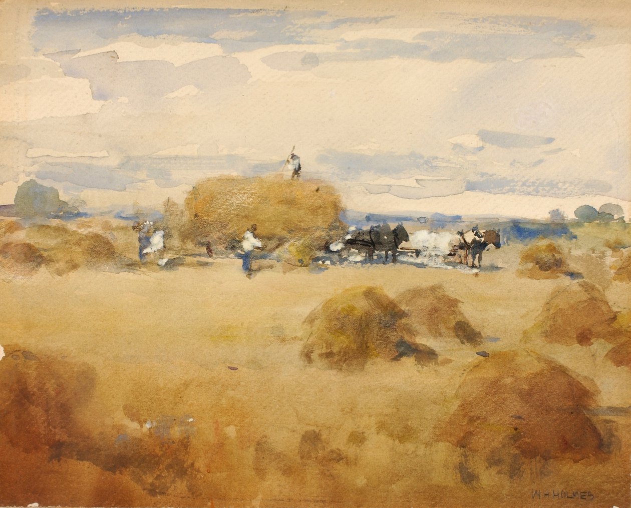 Cena de Feno, n.d. de William Henry Holmes