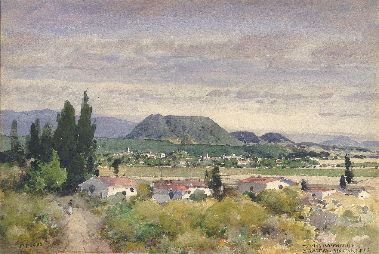 No México, 1918. de William Henry Holmes