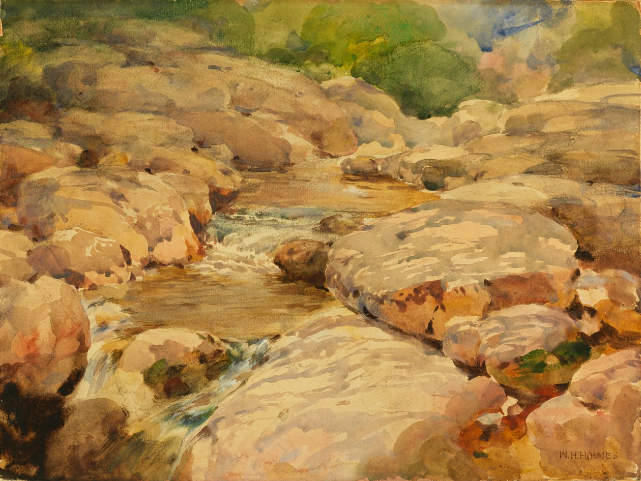 The Placid Potomac, n.d. de William Henry Holmes
