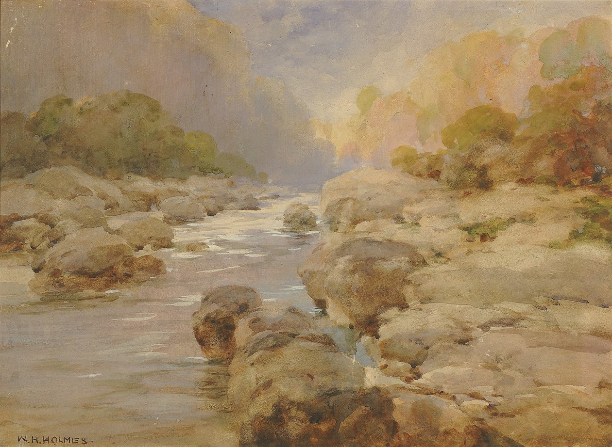 Rock Creek não modificado, cerca de 1910 de William Henry Holmes