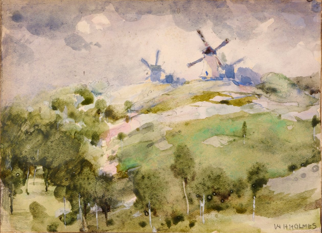 Moinhos de vento, n.d. de William Henry Holmes